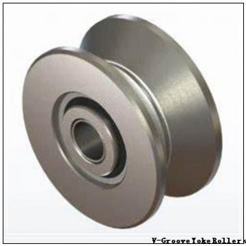 radial static load capacity: Osborn Load Runners VLRY-7-1/2 V-Groove Yoke Rollers